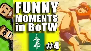 #4 FUNNY MOMENTS in Breath of the Wild | Funny Ragdoll Deaths | Breath of the Wild | The Basement