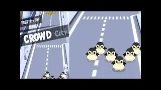 Crowd City-the Highest score with🐧 penguin🐧 rare skin pack|Gameplay 2020|