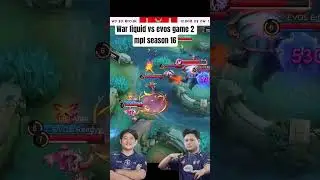 WAR MPL S16 | LIQUID VS EVOS GAME 2 | MPL ID SEASON 16 | MOBILE LEGENDS