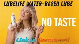 LubeLife Water-Based Personal Lubricant 8oz &ndash; Toy-Safe, Non-Staining, USA Made #LubeLife #BestSeller