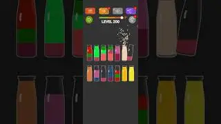 water sort puzzle sort color Level 200