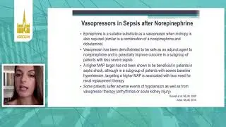 ISICEM, Shock, Any place for vasoactive drugs in early sepsis, Chryssa Pourzitaki , Greece