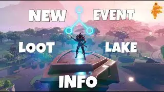NEW FORTNITE LOOT LAKE EVENT NEW RUNES AND LAZER/BEAMS SPOTTED! FORTNITE MAP GOING TO SPLIT IN HALF?