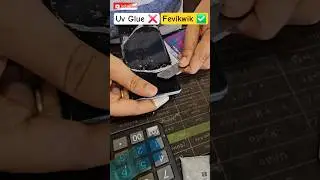 Removing uv tempered glass guard problem #shorts #ytshorts #uvglass #screenprotector