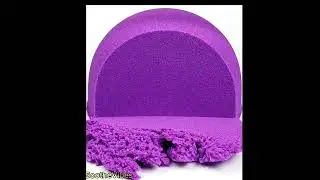 Oddly Satisfying Purple Kinetic Sand ASMR 😌