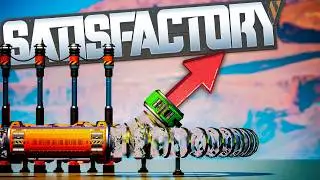 Hyper Cannon Just Evolved... In Satisfactory 1.1 (Blueprint Download)