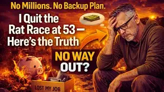 I Quit the Rat Race at 58 . No Backup Plan. No Millions. &mdash; Here&rsquo;s the Truth 👉