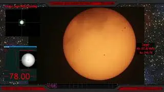 CLOUDS VANISH IN SECONDS! Giant Sunspots Revealed during Live Stream!