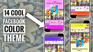 How To Change Facebook Color Theme Android 🌈 14 Cool Facebook Color Theme