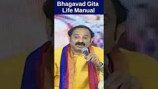 Bhagavad Gita Life Manual | LV Gangadhara Sastry | #gita #bhagavadgita #lifemanual #gangadharasastry