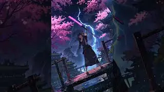 Crystal Katana | The Last Samurai of the Abyss ⚡🌸#aishorts #shorts #anime