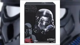 A LOOK AT: Star Wars Shadow Trooper Replica Helmet by Hasbro REVEAL