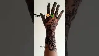 The tool 🎀...The Art 🎨🌿.. #mahndiartyoutuber  #speedart