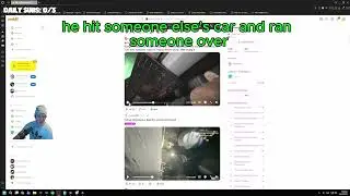 KICK Streamer Runs Stalker Over #clavicular #kick #streamer