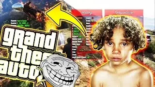 DEGOUTER UN GAMIN DES MODS MENU XD - GTA5 TROLL & RAGE