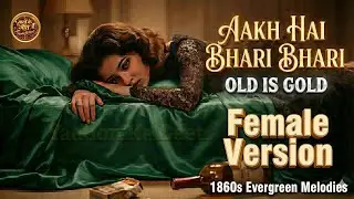 Jindagi Kafa Kafa aur Tum || 1960s Golden Music || Female Version