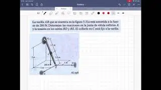 Equilibrio de cuerpos rígidos 3d (e3)