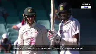 Can't wait to get you to the Gabba | Paine and Ashwin | Ind Vs AUS