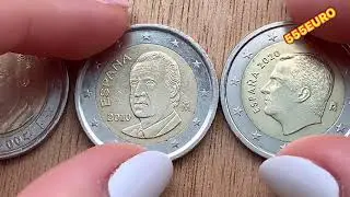 2 euro 2000 2010 2020 Spain