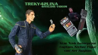 Star Trek Enterprise Captain Archer Figur von Art Asylum