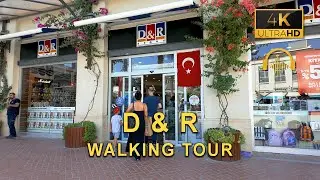 Walking in D&R Bookstore İzmir | Relaxing 4K Turkey Walking Tour | GoSee