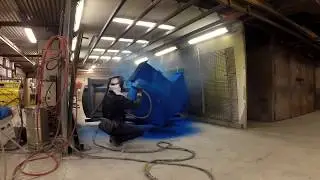 Powder coating process chapter 1 Pulverbeschichtung Jauhemaalaus How to Paint 粉末涂料