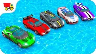 Car Racing Games - Water Car Slider Simulator - Gameplay Android free games