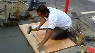 Install ADA truncated domes