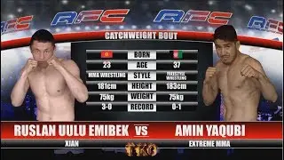AFC 18 - Ruslan Uulu Emibek Vs Amin Yaqubi