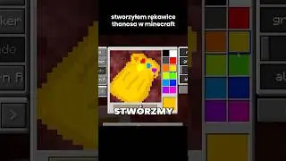 🤯I CREATED THANOS' GLOVES in MINECRAFT!🤯