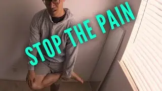 How to Stop Back Spasms Muscle Twitch with Stretch Massage ( Walk Pain Free )