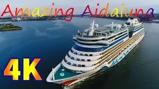 Amazing cruise ship!!!  ,,Aidaluna'' Best aerial footage!!! 4K Dji phantom 4 pro