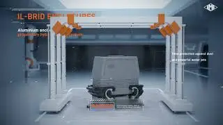 ILME IL-BRID enclosures, soft closing, strong hold - Industrial Multipole connectors - Modular