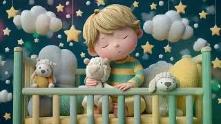 Sleep Music for Babies 🎹 Mozart & Brahms Lullaby for Deep Sleep 🌙 Calming Bedtime in 3 Minutes