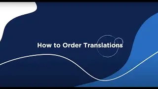Getting Started With Transifex: How to Order Translations
