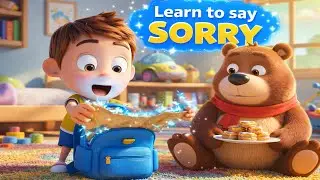 🌧️Bon And Buddy Bear Sorry Switch Planet | Learn How to Say Sorry the Right Way | Kids Cartoon 3D