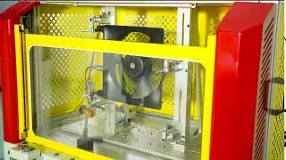 Condensation fan balancing machine