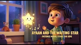 Ayaan and the Waiting Star ⭐⏳ | Patience Moral Story for Kids | ToonWhizd Kids
