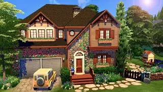 COUNTRYSIDE FAMILY HOME 🌱 Rebuild Windenburg || The Sims 4: Speed Build (No CC)