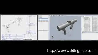 Syncronization of Welding Map Drawings & SmartPlant Review 3D Piping Model #2