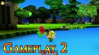 Cube World Gameplay part 2 Elf Warrior (1080p) HD