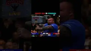 100KG Hammer Hold | Eddie Hall struggles a lot #strength #strongman #shorts #gym