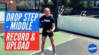 Low Post: Drop Step Middle