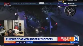 YourRAGE Reacts To Live Police Chase In LA