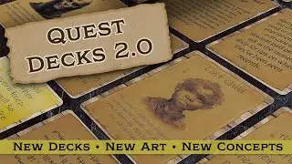 Now on Kickstarter: Quest Decks 2.0: Adventure Cards For Your Rpg Games