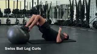 Swiss Ball Leg Curls
