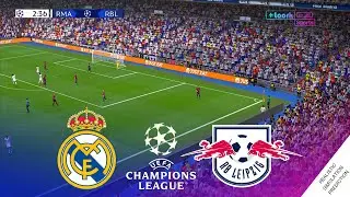 REAL MADRID  vs RB LEIPZIG | Champions League 23/24 &bull; Simulation & Prediction