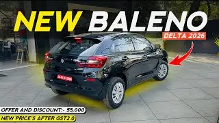 Maruti Suzuki Baleno Delta 2026 New Updated Model GST Price Features Mileage All Details 