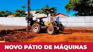 PREFEITURA ANUNCIA RECONSTRUÇÃO DO PATIO DE MAQUINAS EM APUCARANA
