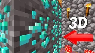Minecraft 1.17 3D BLOCKS Texture Pack (Classic 3D Resource Pack)